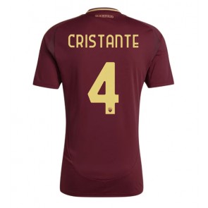 AS Roma Bryan Cristante #4 Domácí Dres 2024-25 Krátký Rukáv